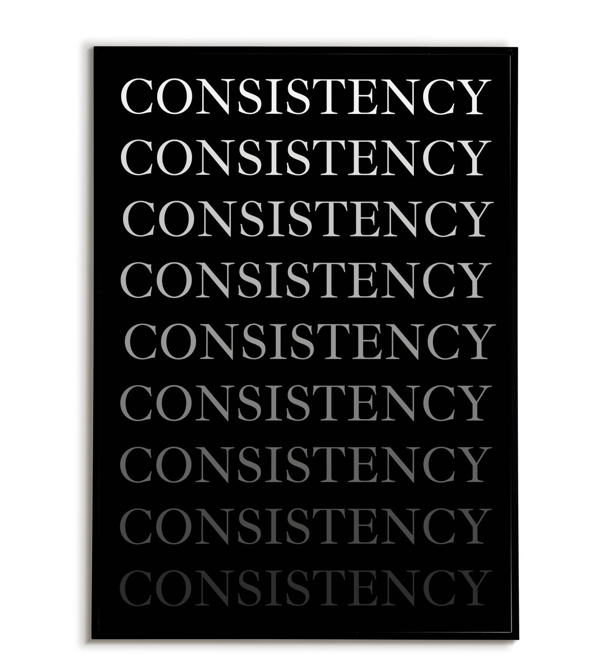 Consitency Collage CONSISTENCY - Printable/Poster – WallMarvel