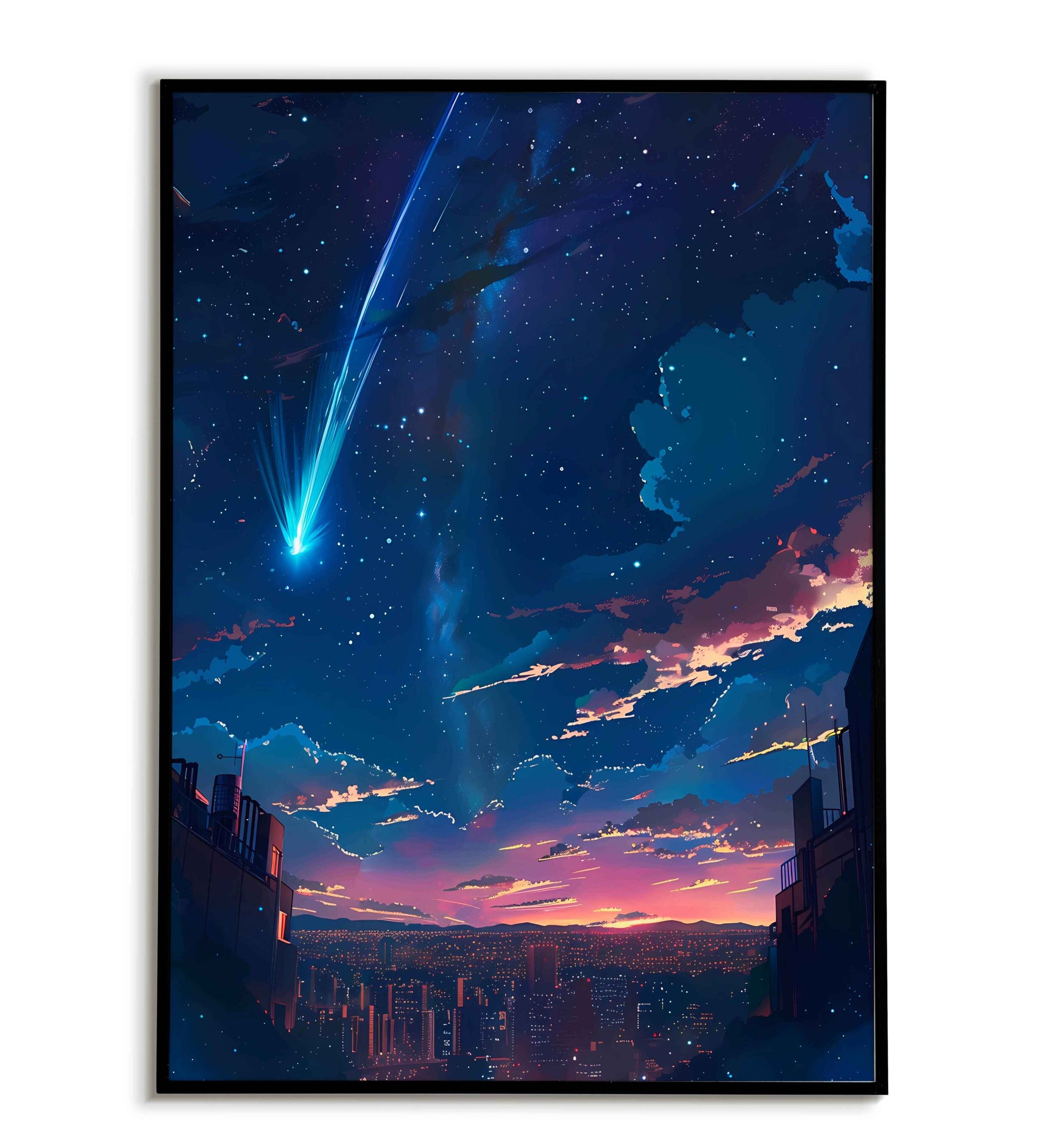 Starfall printable poster. Available for purchase as a physical poster or digital download.
