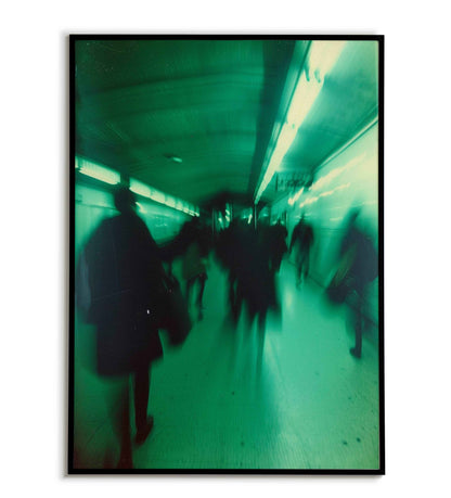Subway Snapshot printable poster. Available for purchase as a physical poster or digital download