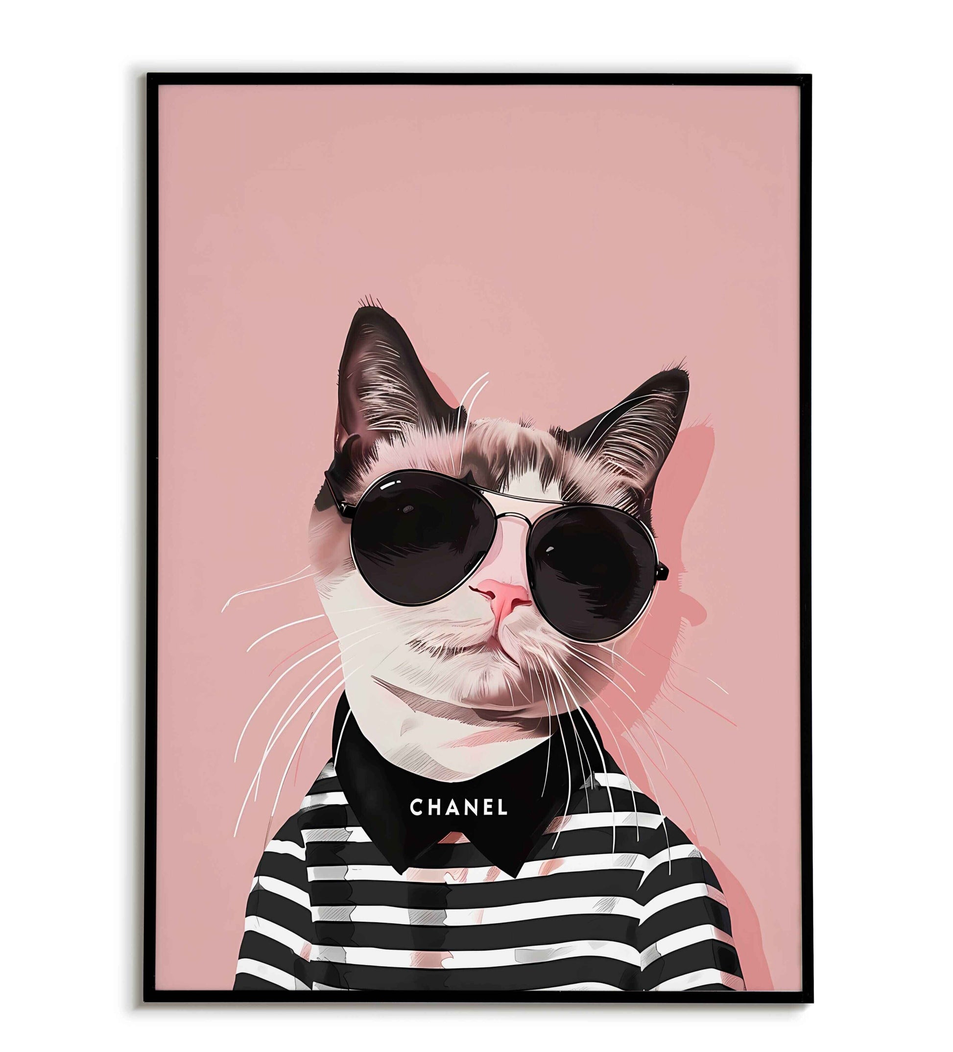 Cool Kitten(2 of 2) printable poster. Available for purchase as a physical poster or digital download.