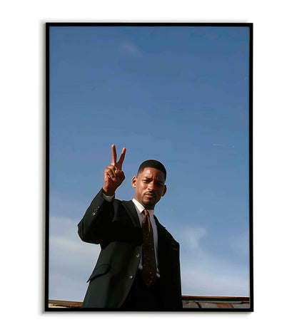 Will Smith(2 of 2) portrait printable poster. Available for purchase as a physical poster or digital download.