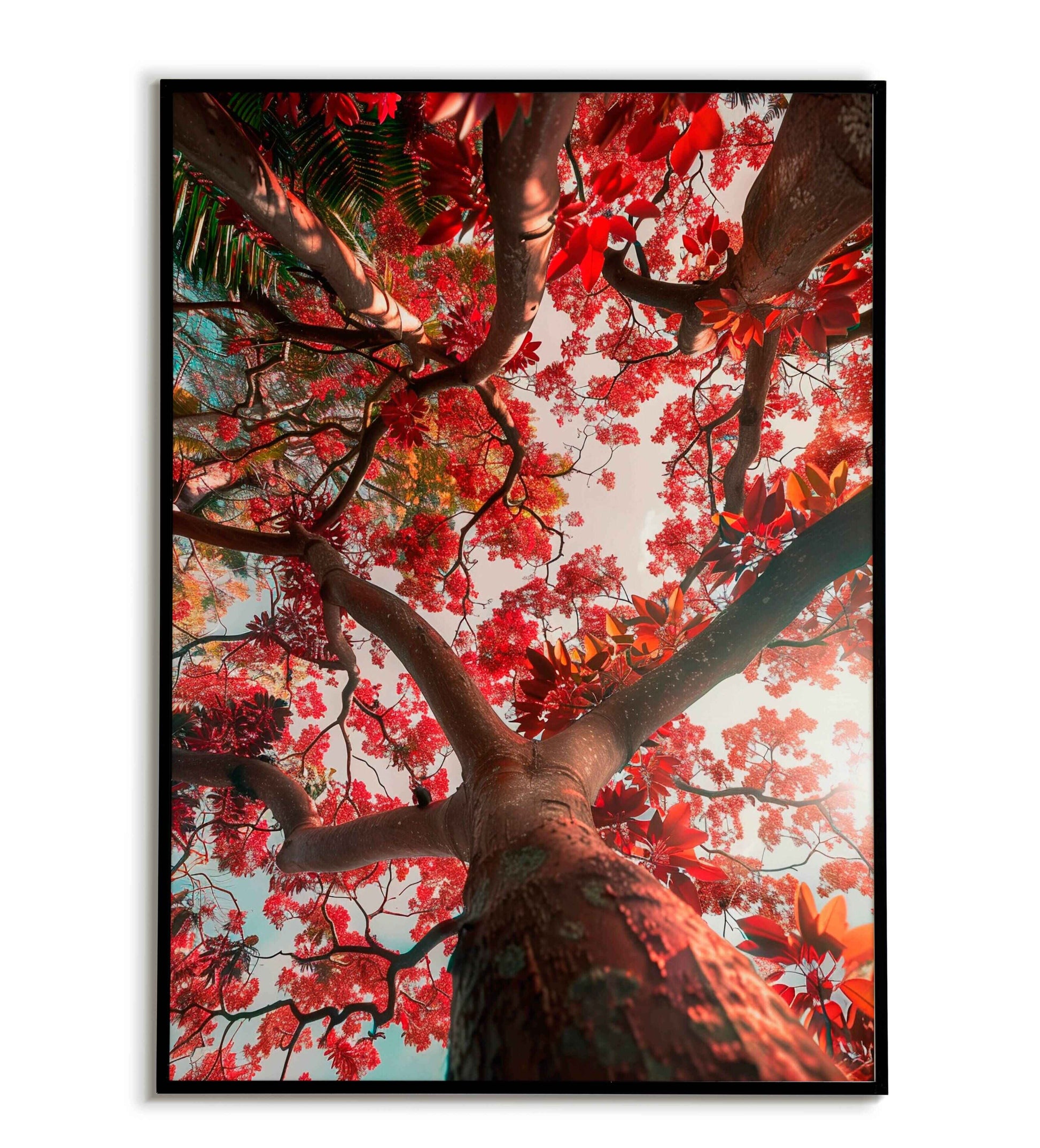 Tree Blossoms printable poster. Available for purchase as a physical poster or digital download