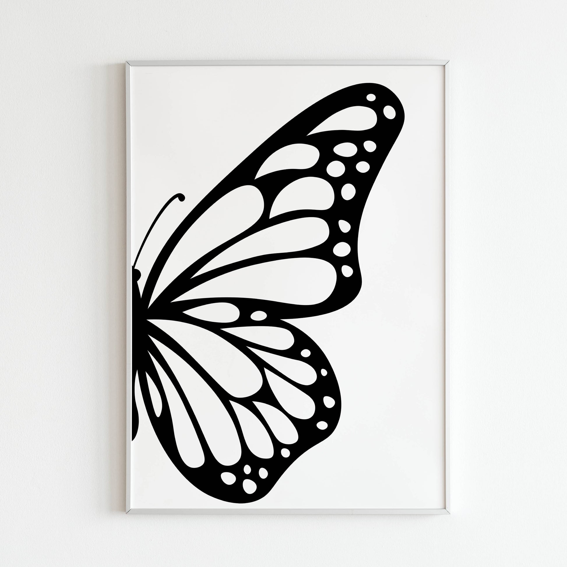 Downloadable "Butterfly Wing" wall art for a beautiful and symbolic piece.
