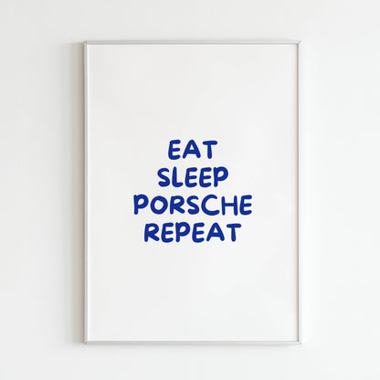 Downloadable typography wall art with a lighthearted motivational message