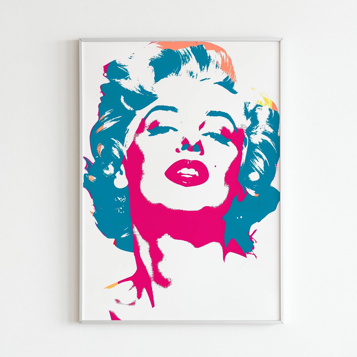Downloadable abstract art print of Marilyn Monroe