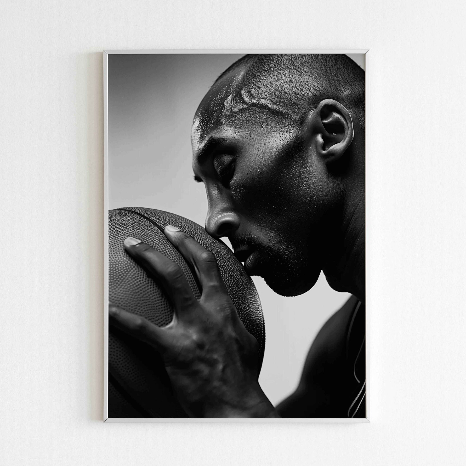 Downloadable Kobe’s Focus abstract art print for a unique touch to your walls