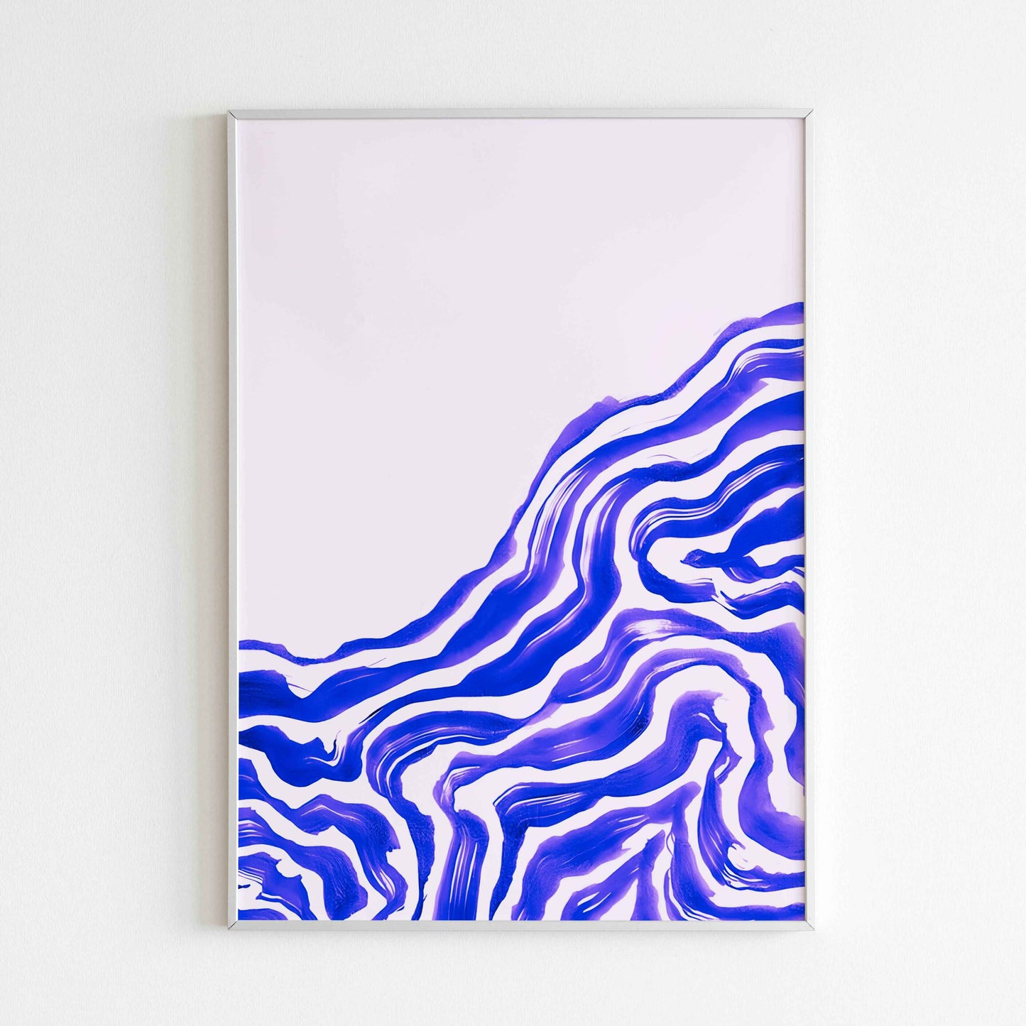 Downloadable Wave Pattern abstract art print for a unique touch to your walls