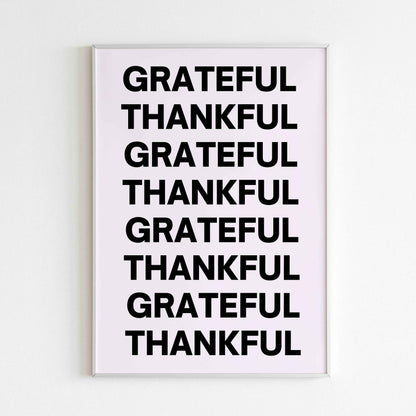 Grateful Thankful