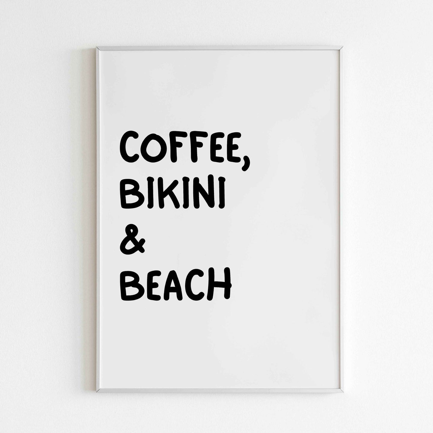 Coffee bikni & beach