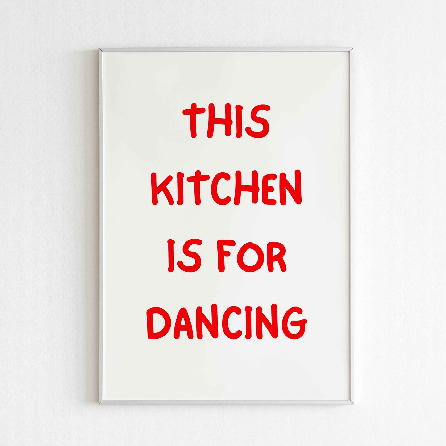 This kitchen is for dancing