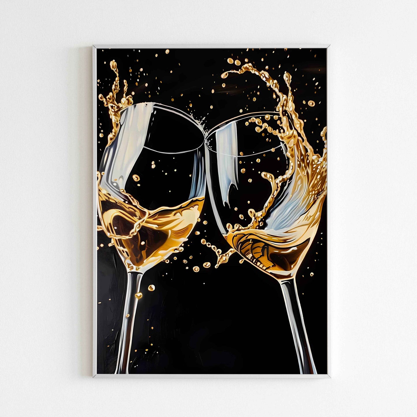 Raise a glass with this Cheers printable poster (physical or digital) for life's moments.