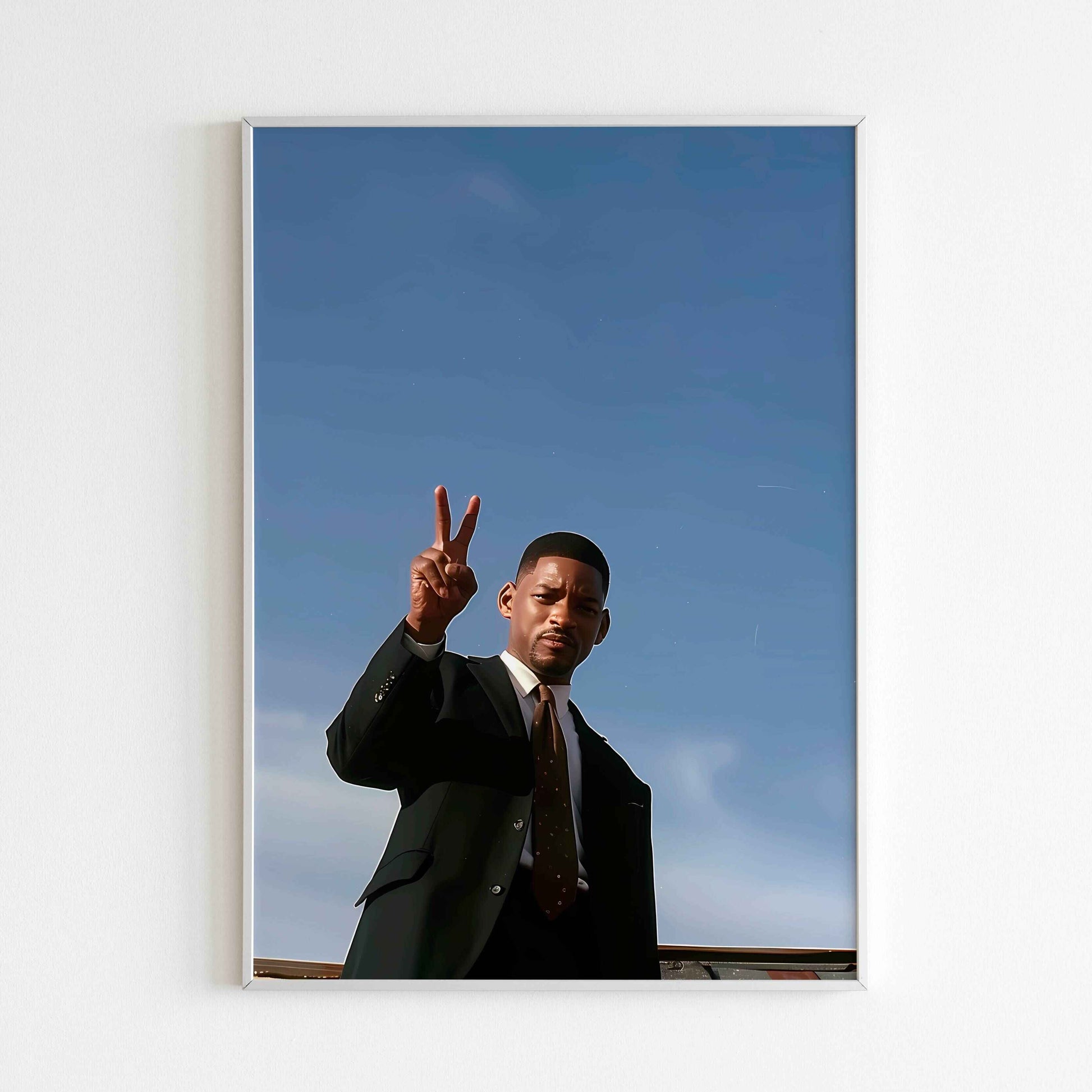 Enjoy another portrait of Will Smith with a Will Smith(2 of 2) portrait printable poster (physical or digital)