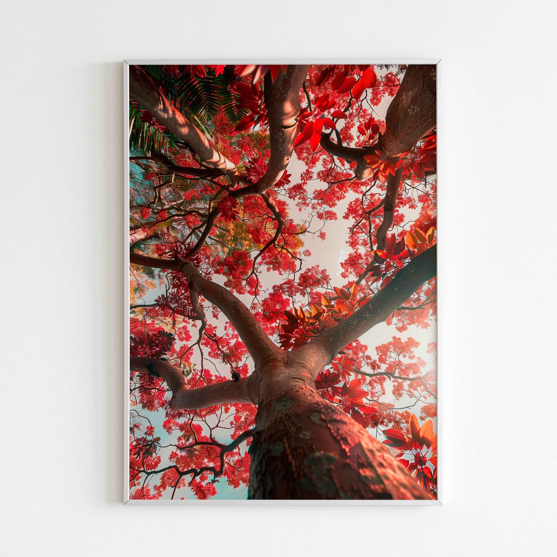 Celebrate the beauty of a blossoming tree with this printable poster (physical or digital)
