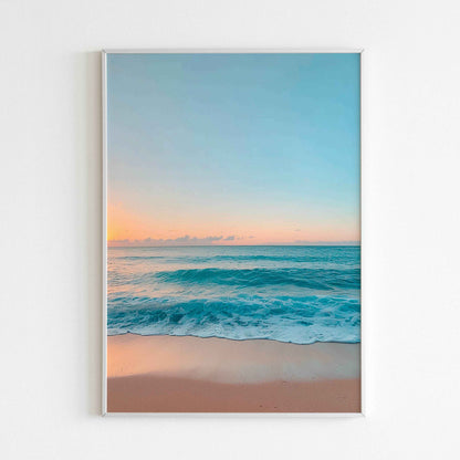 Coast poster, bringing the calmness of the ocean to your walls.