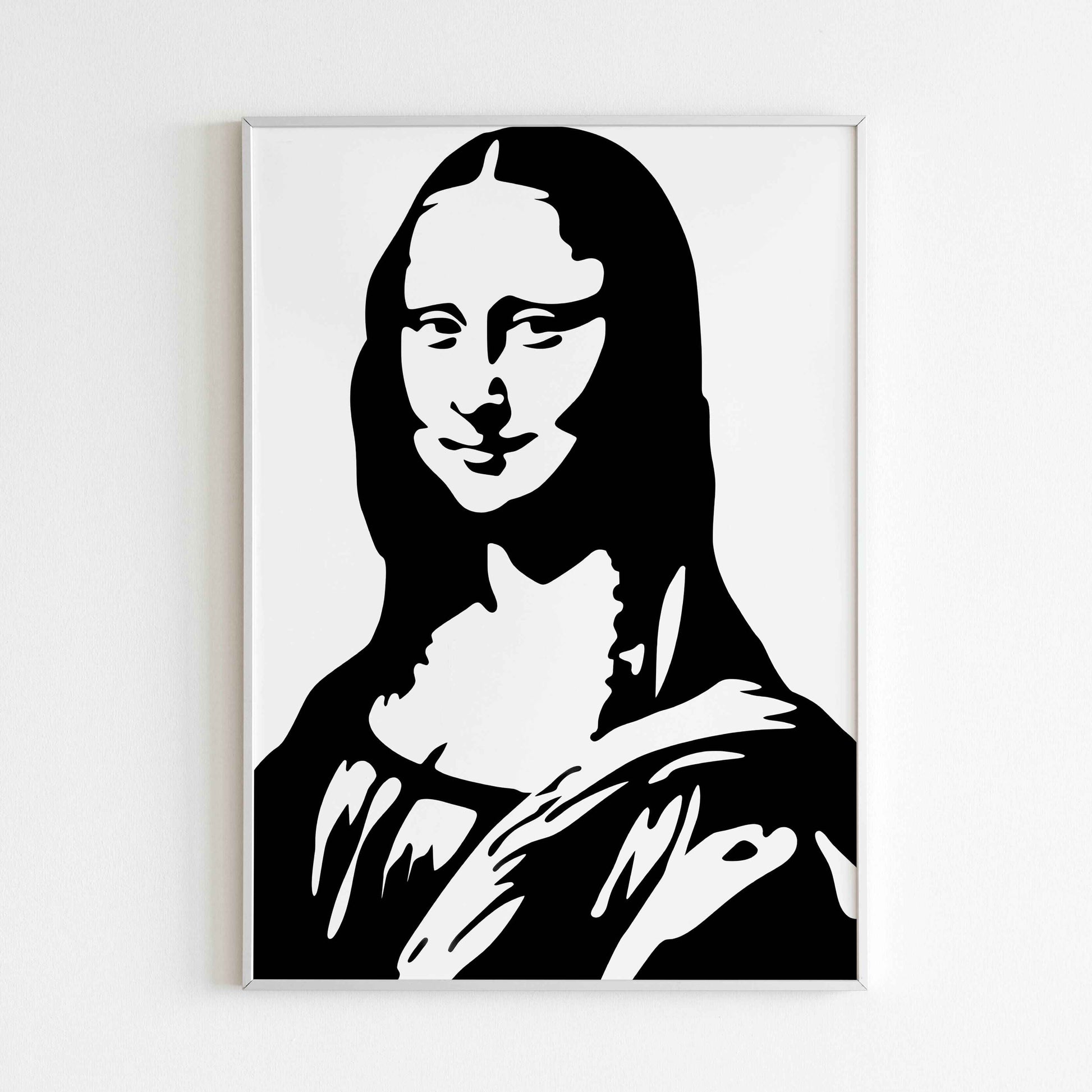 Mona Lisa poster, bringing a touch of Renaissance art to your space.