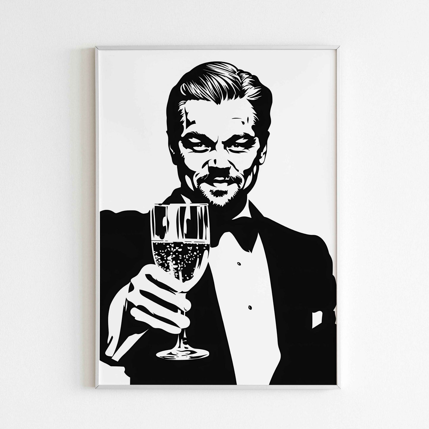 Downloadable Leonardo DiCaprio printable to add a touch of Hollywood to your space.