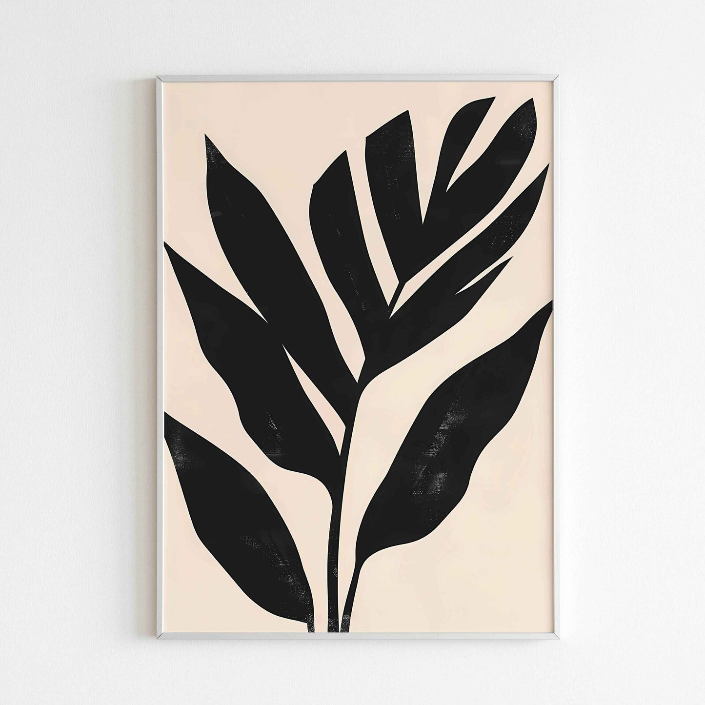 Leaf poster, adding a touch of botanical elegance to your decor.