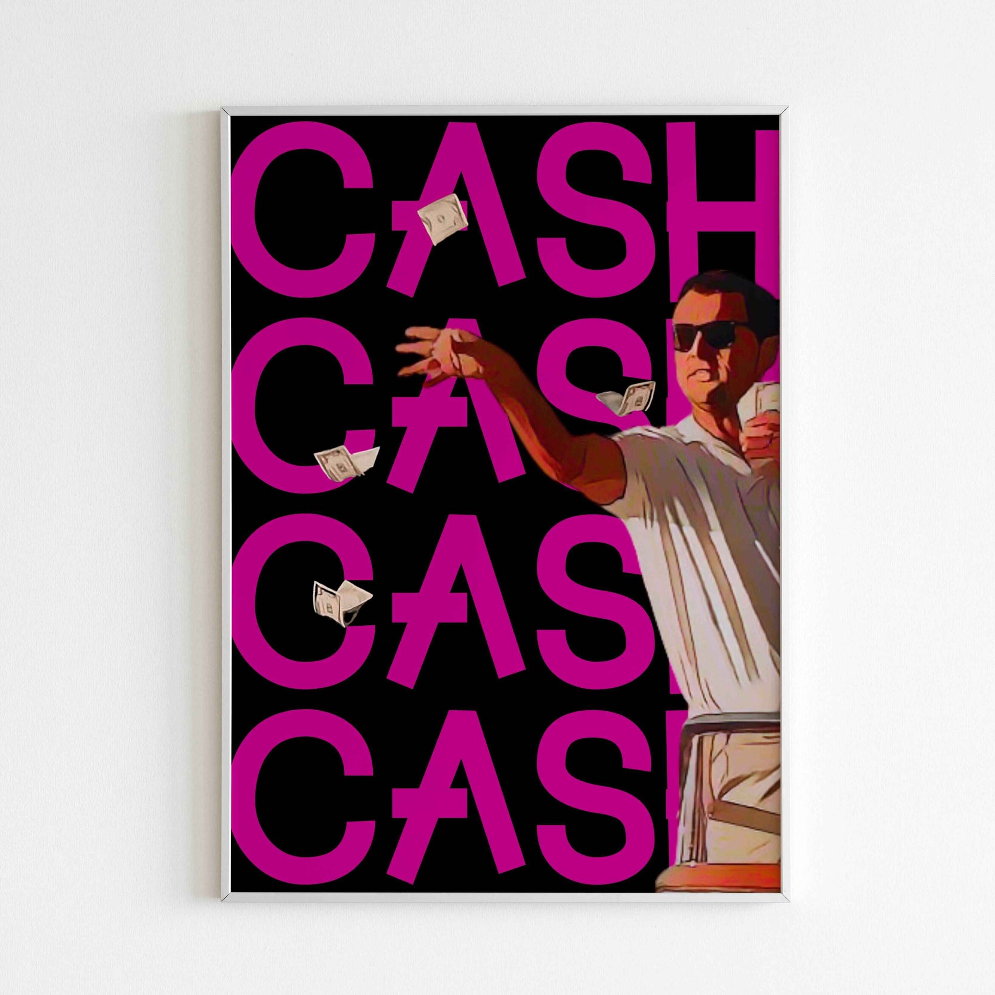 CASH poster, adding a touch of pop art or financial flair to your decor.  Export to Sheets