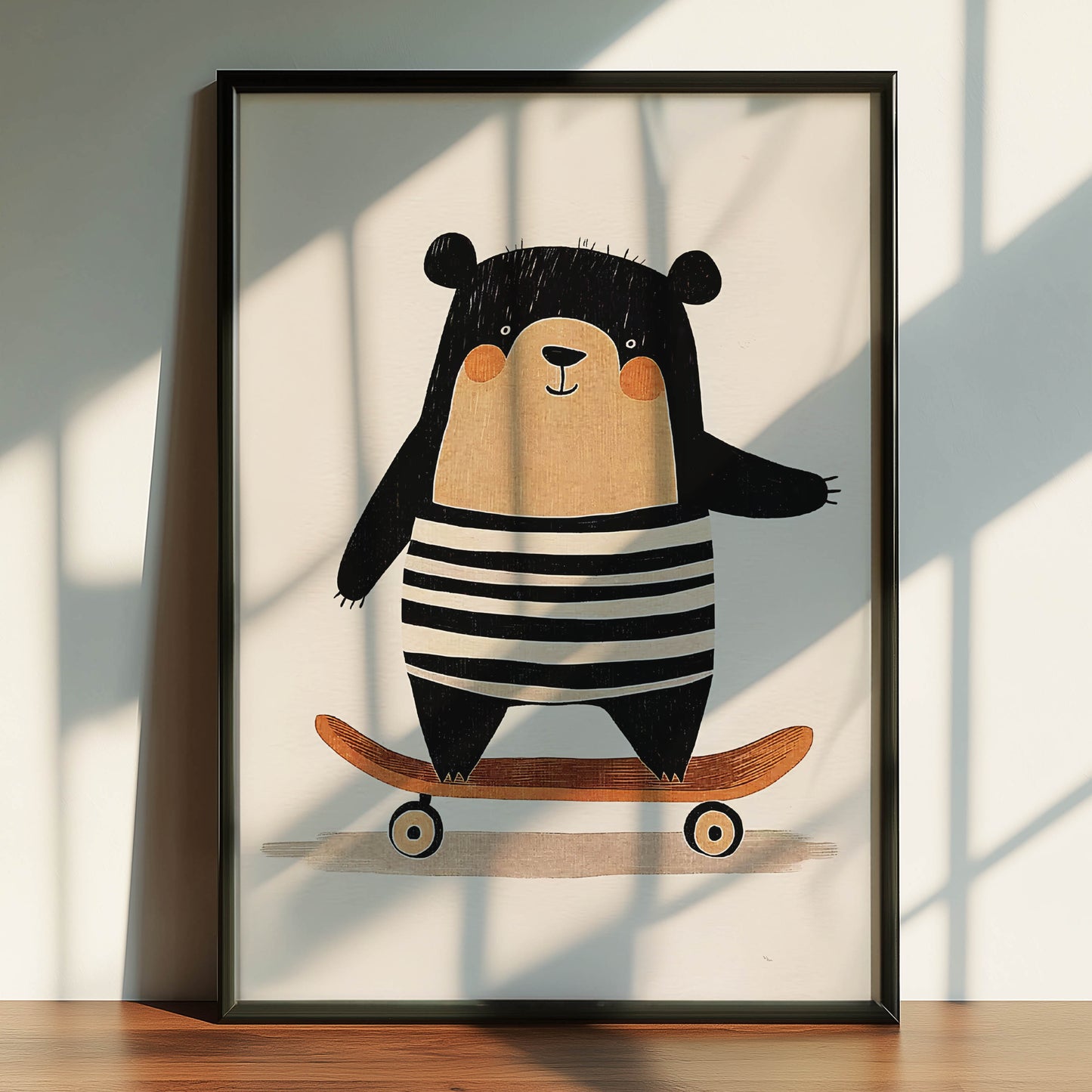 Bear Skateboarder