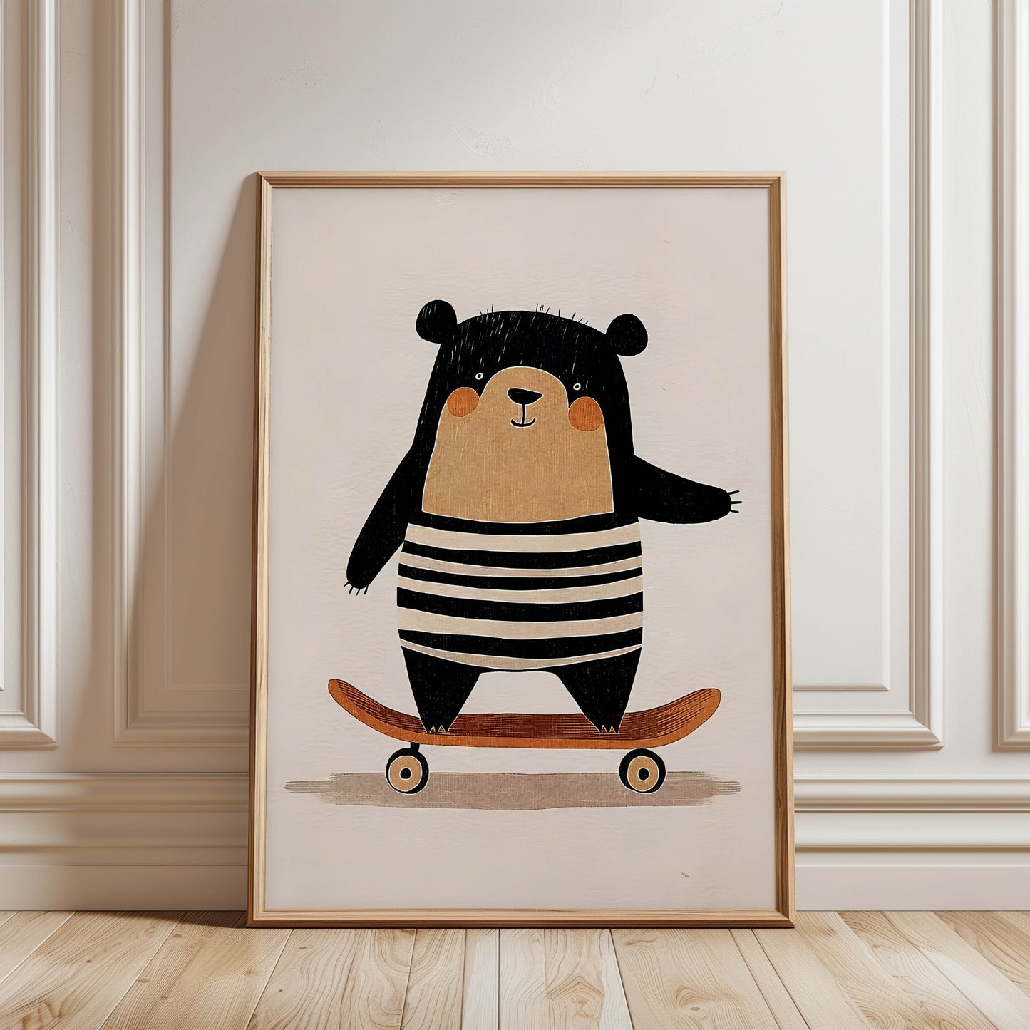 Bear Skateboarder