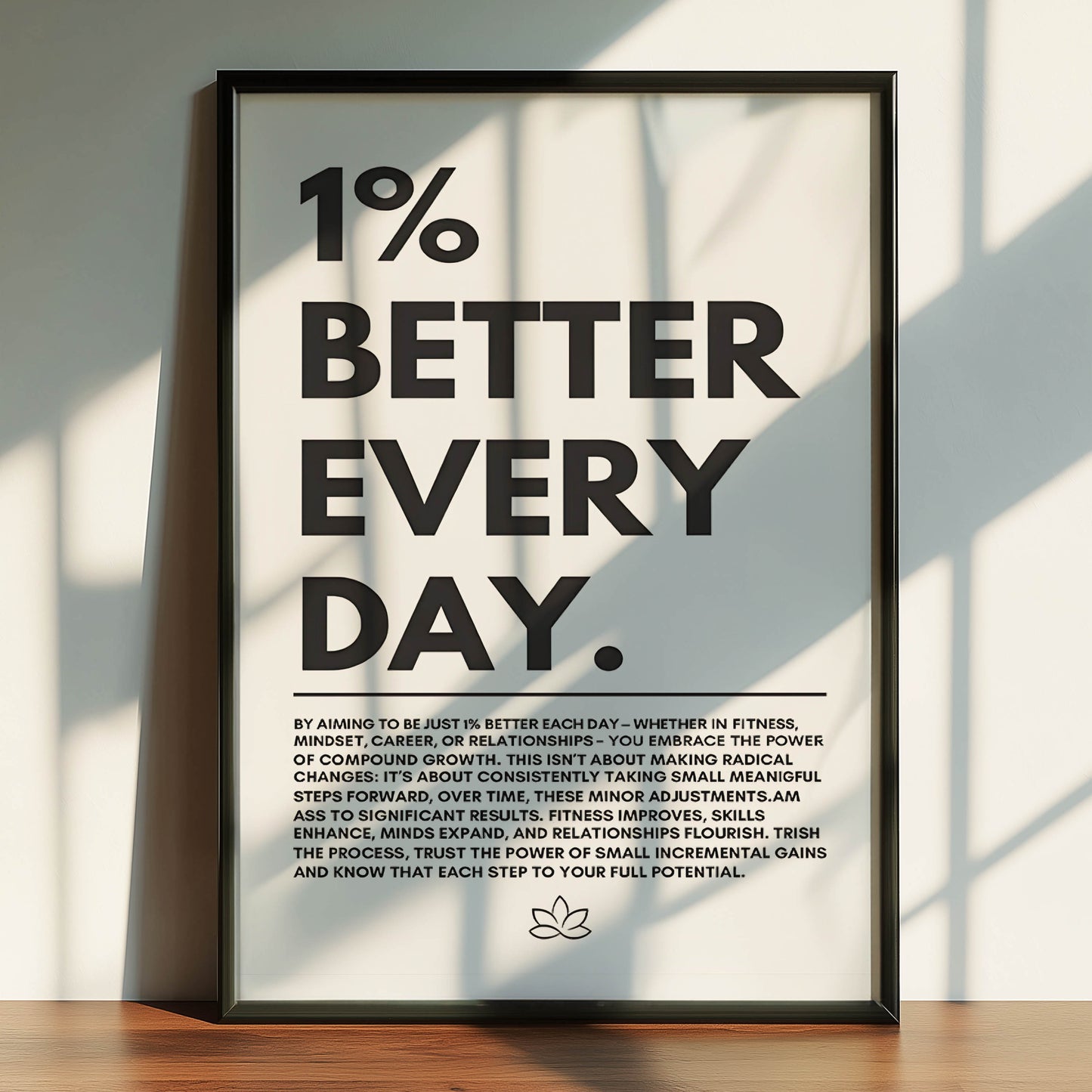 1% Better Every Day