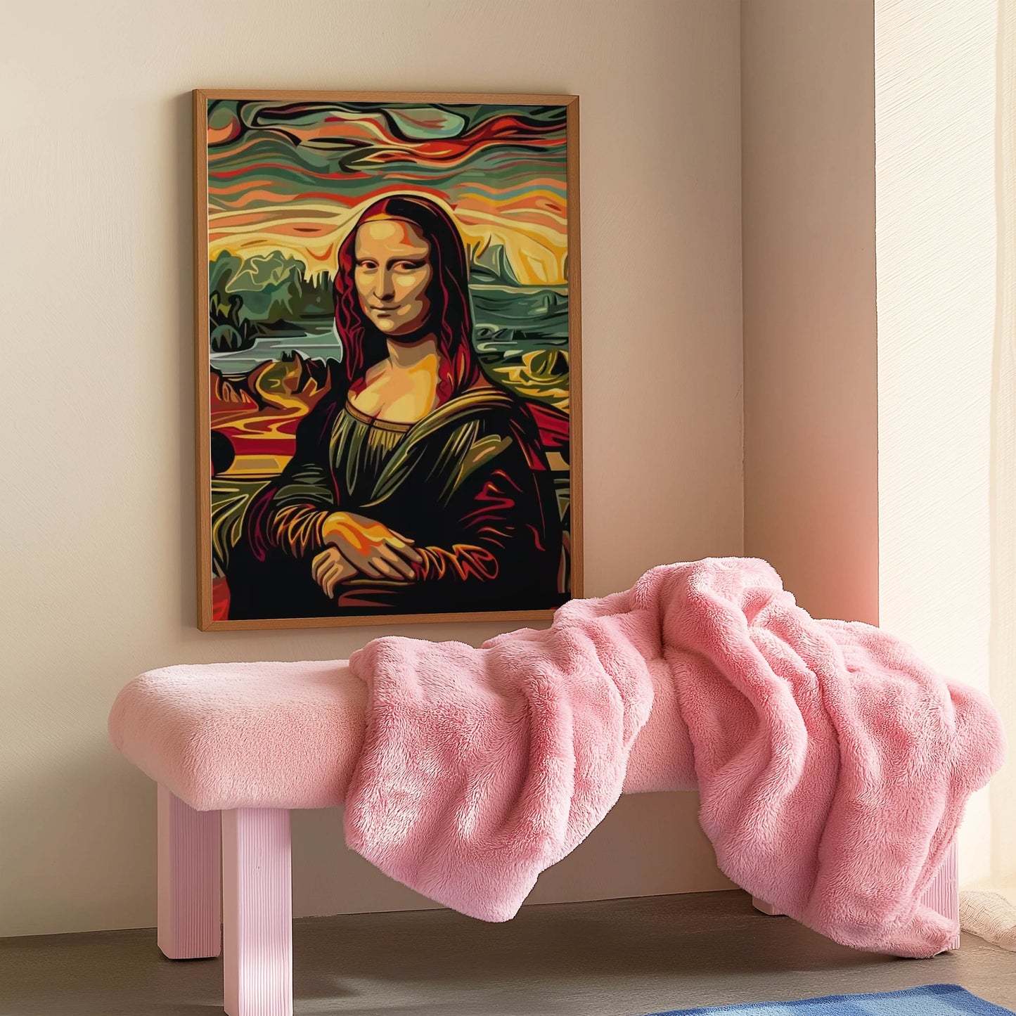 Mona Lisa Fauve Swirls
