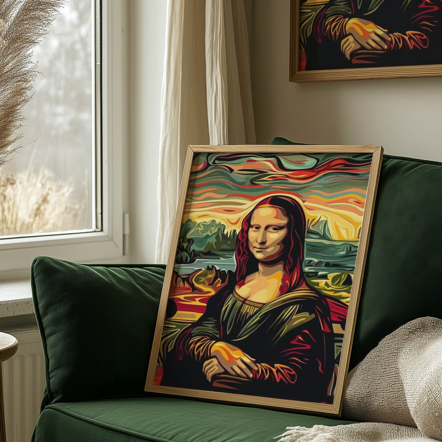 Mona Lisa Fauve Swirls