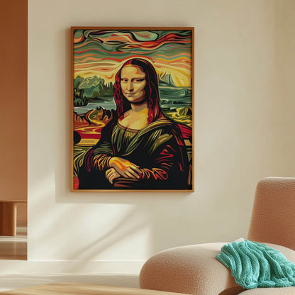 Mona Lisa Fauve Swirls