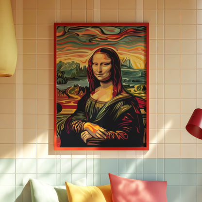 Mona Lisa Fauve Swirls