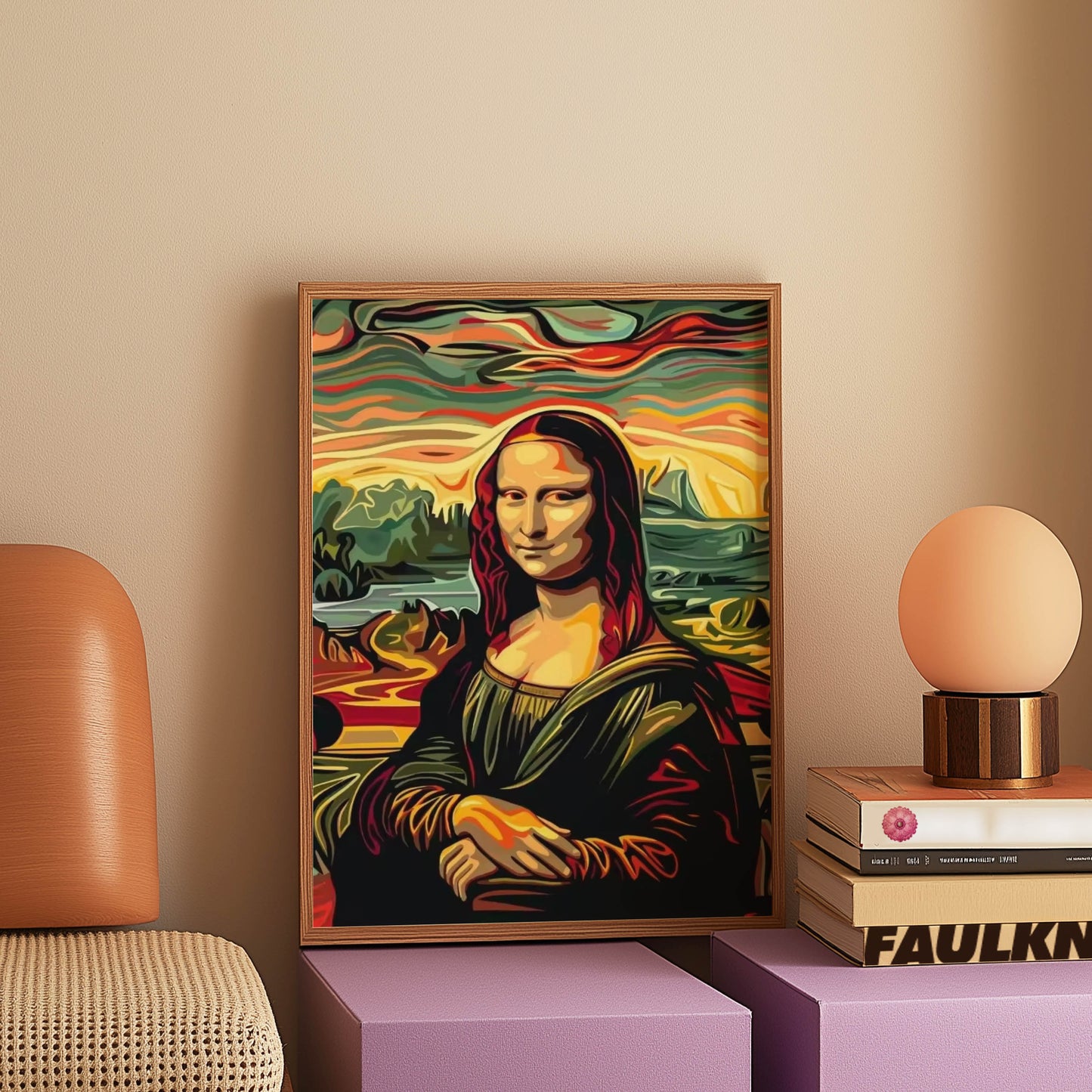 Mona Lisa Fauve Swirls