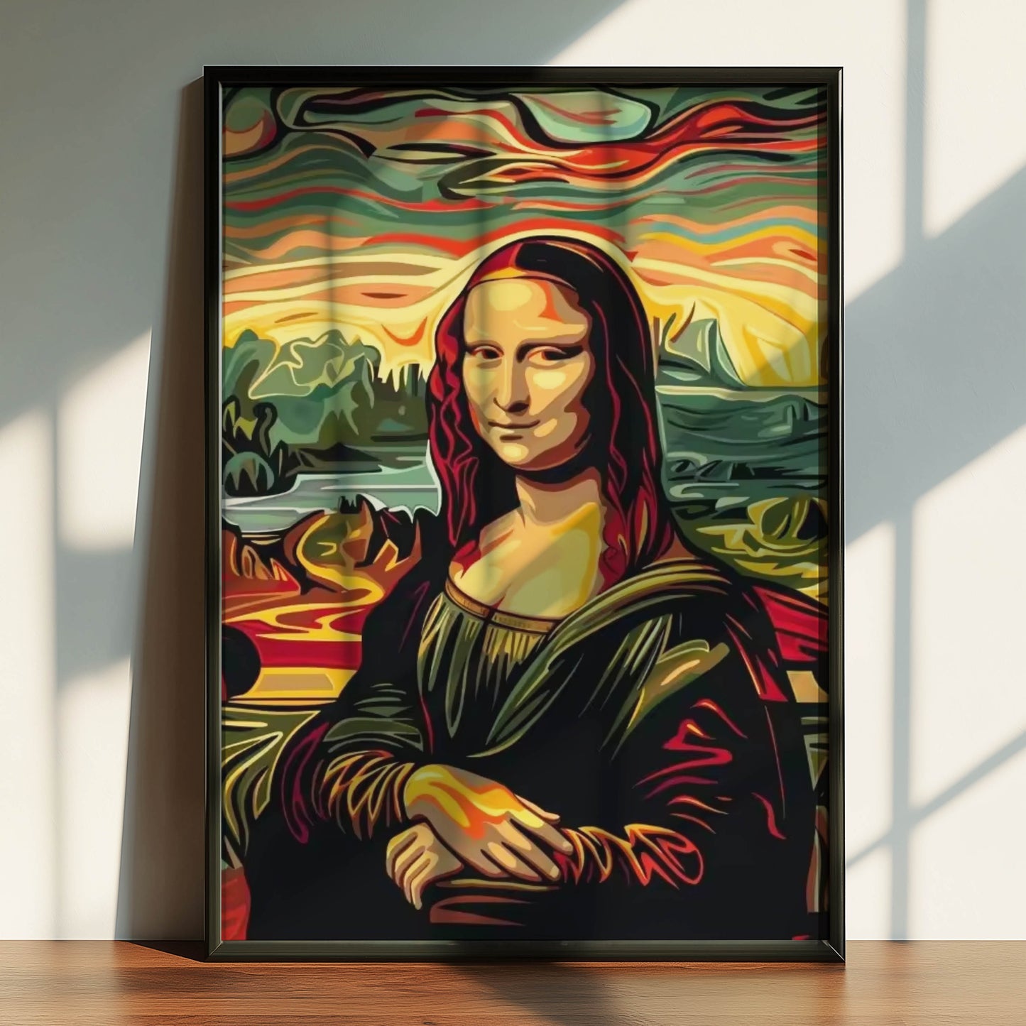 Mona Lisa Fauve Swirls