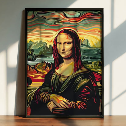 Mona Lisa Fauve Swirls