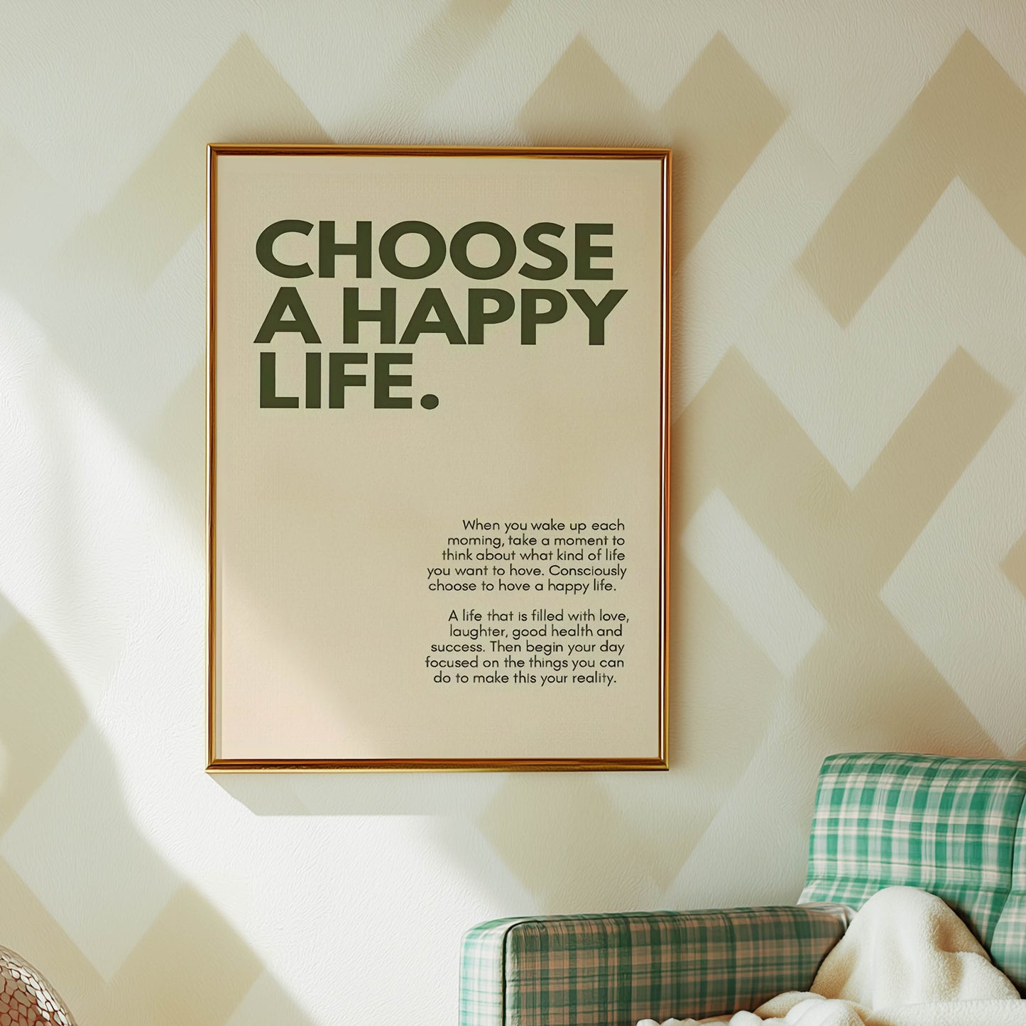 Choose a Happy Life
