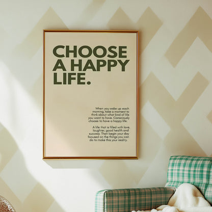 Choose a Happy Life