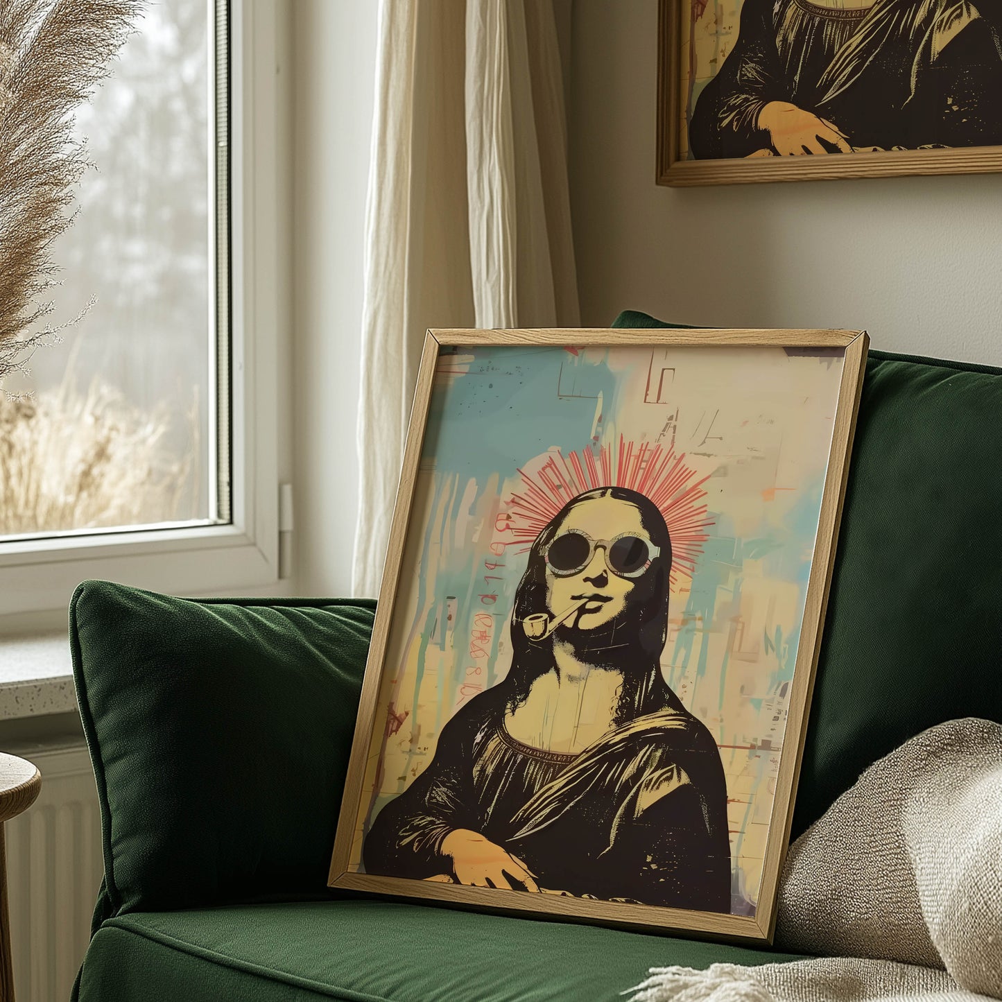 Mona Lisa Sunglasses Red Halo