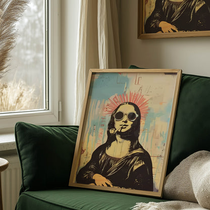 Mona Lisa Sunglasses Red Halo
