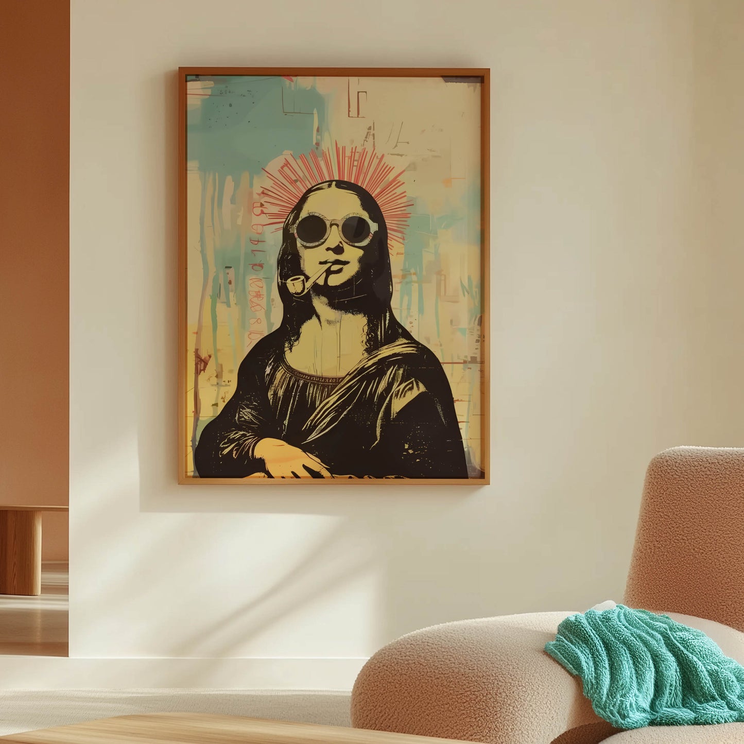 Mona Lisa Sunglasses Red Halo