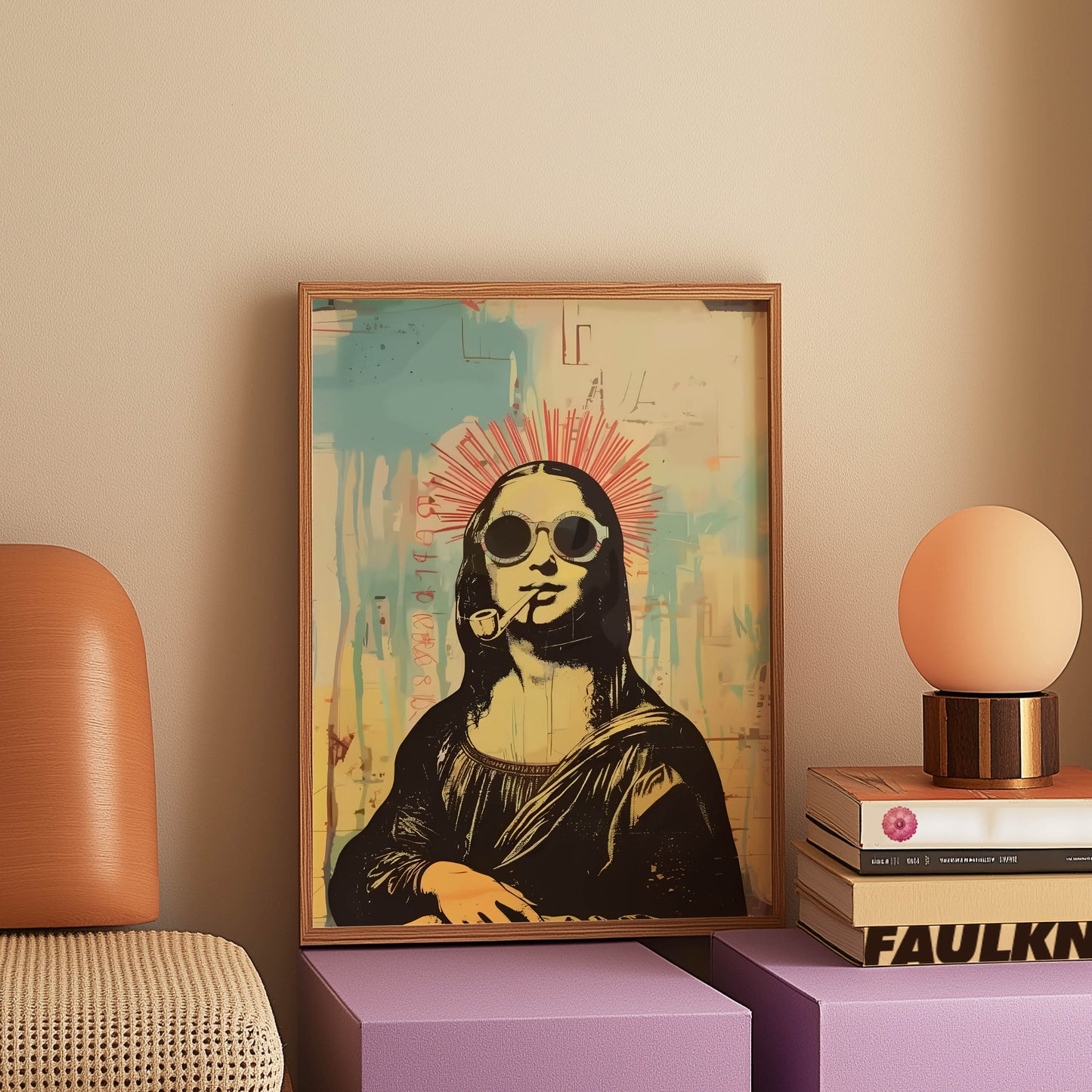 Mona Lisa Sunglasses Red Halo