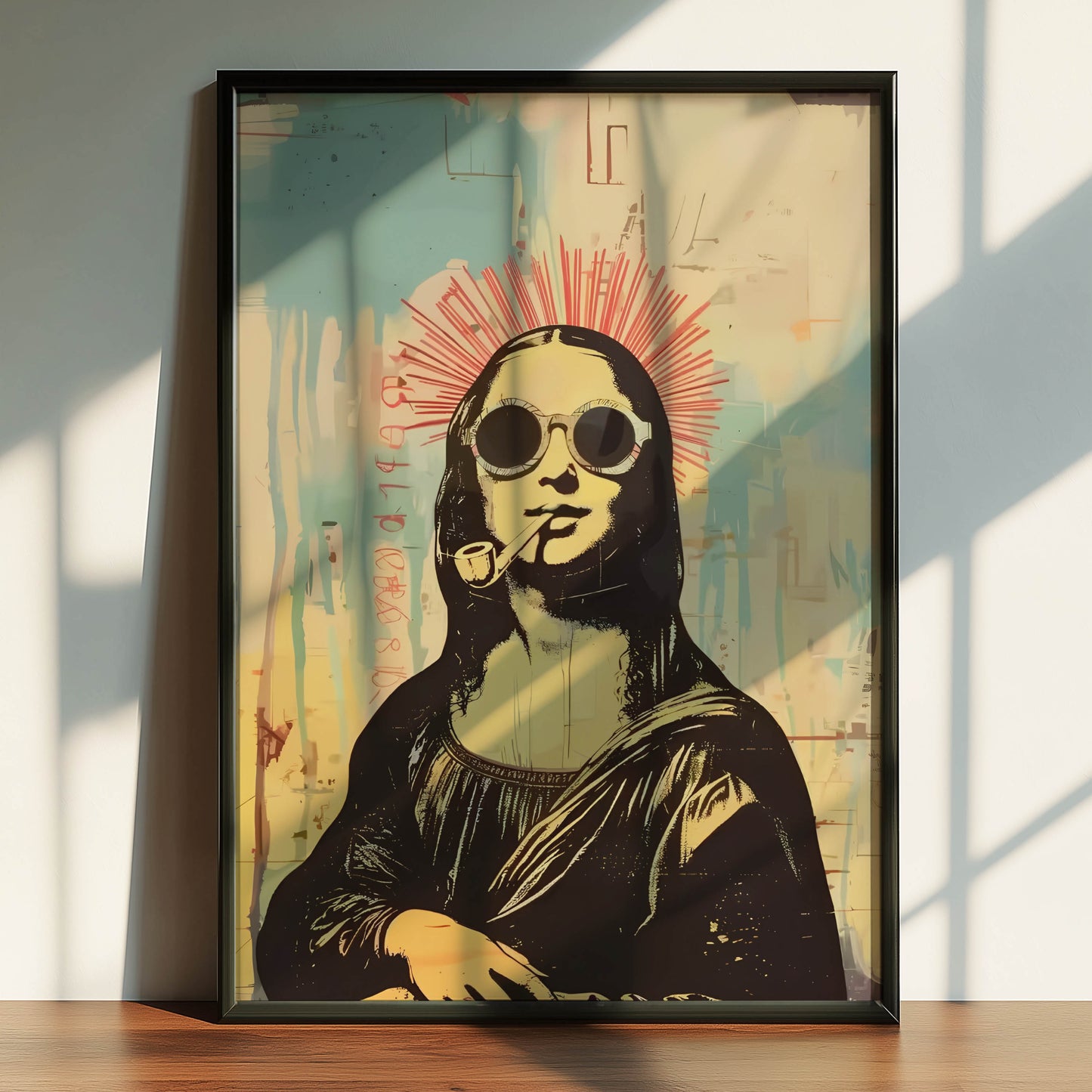 Mona Lisa Sunglasses Red Halo