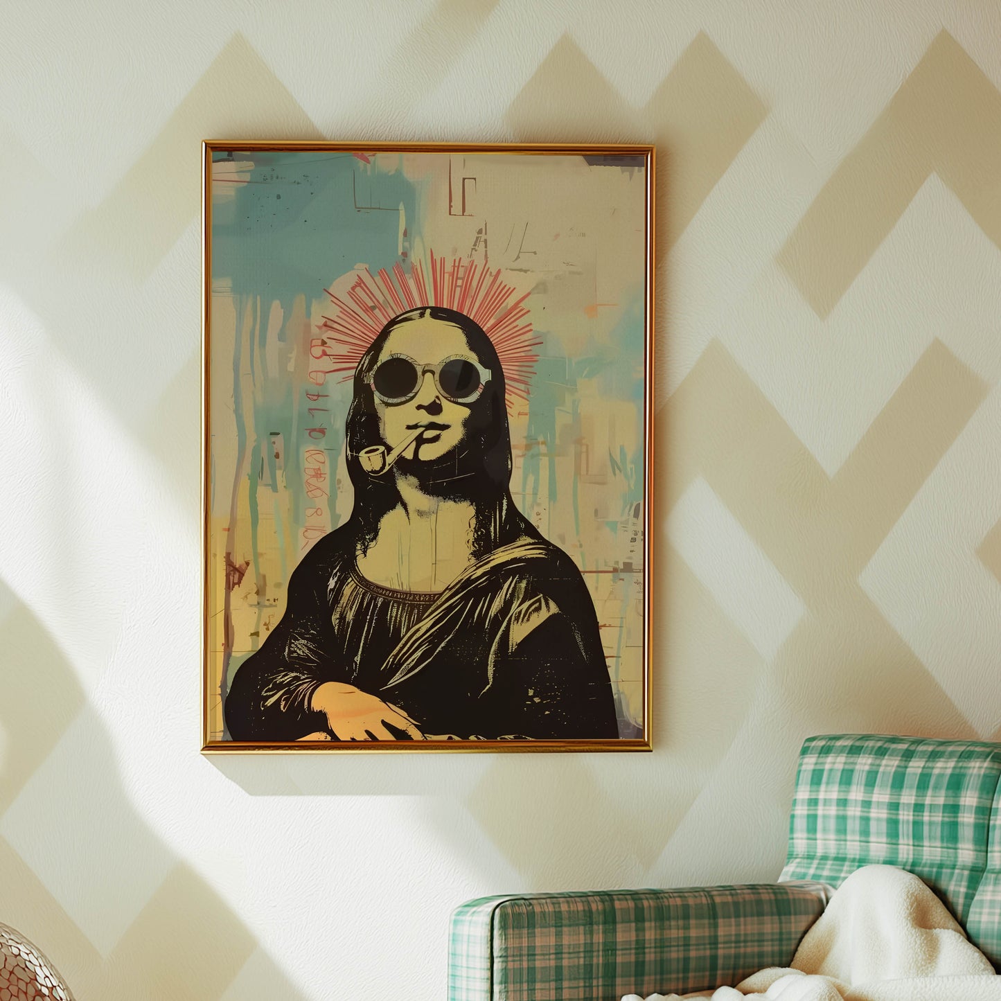 Mona Lisa Sunglasses Red Halo