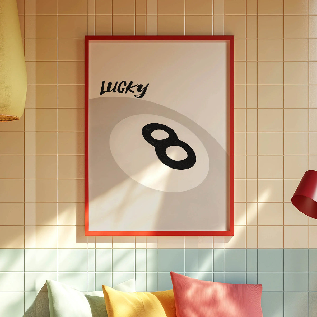 Leopard Lucky 8 Ball