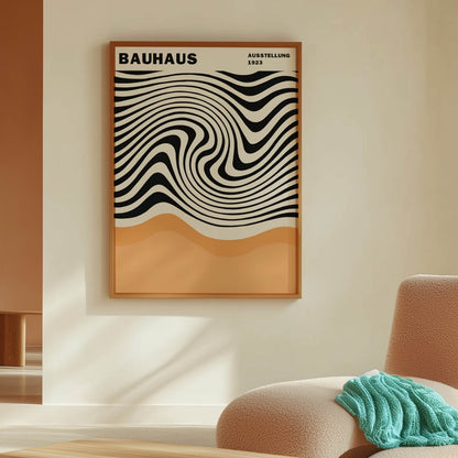 Bauhaus Ausstellung Swirl Waves