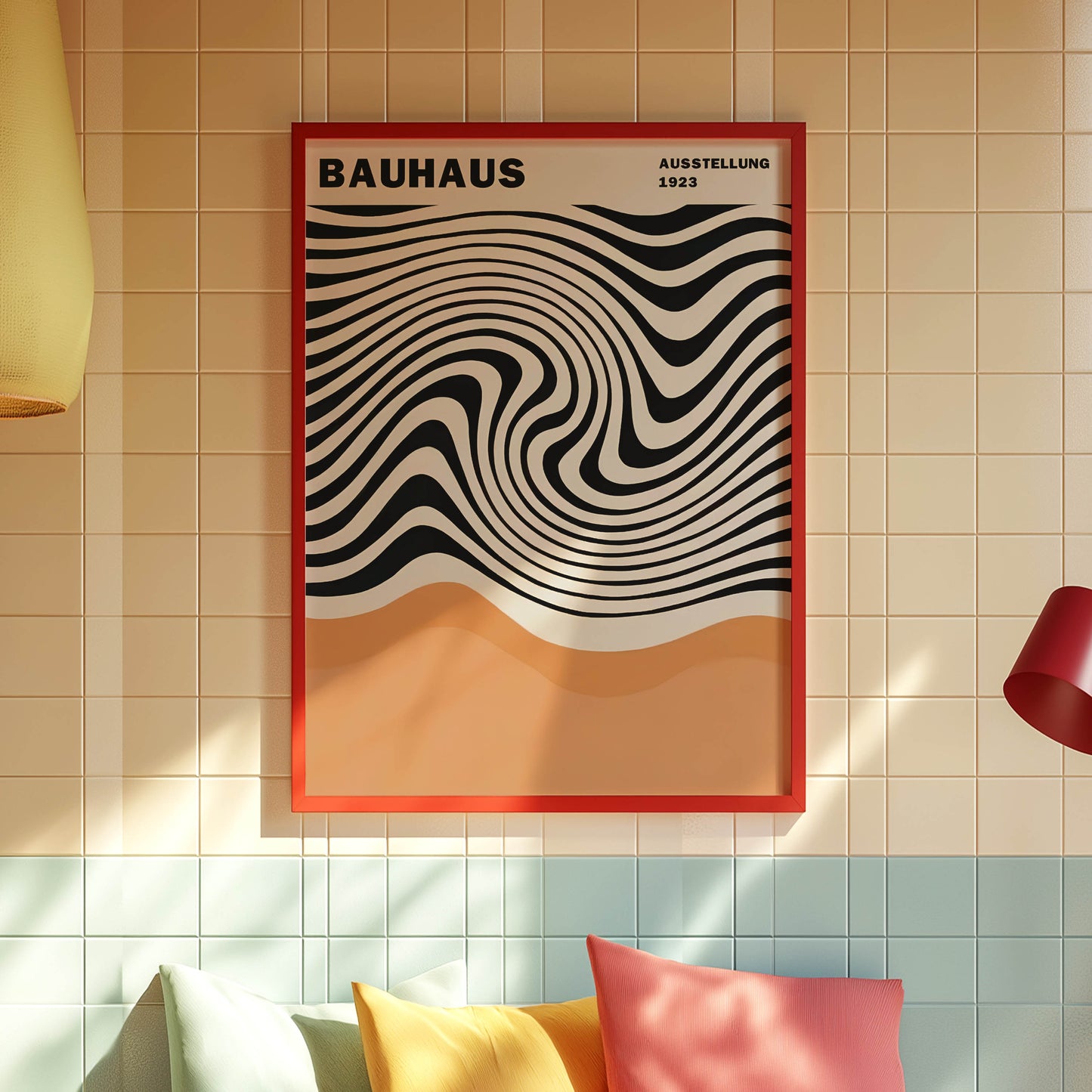 Bauhaus Ausstellung Swirl Waves