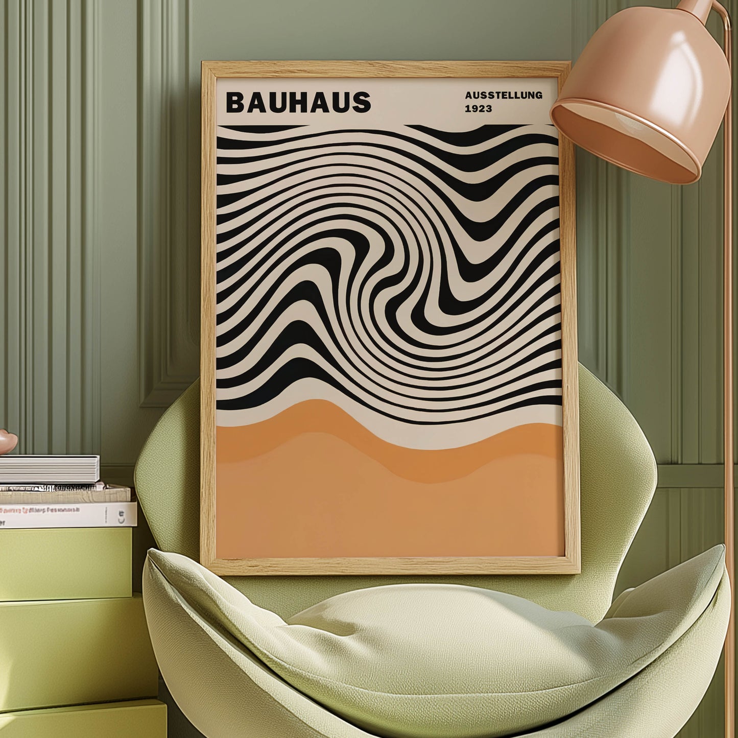 Bauhaus Ausstellung Swirl Waves