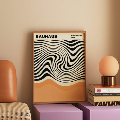 Bauhaus Ausstellung Swirl Waves