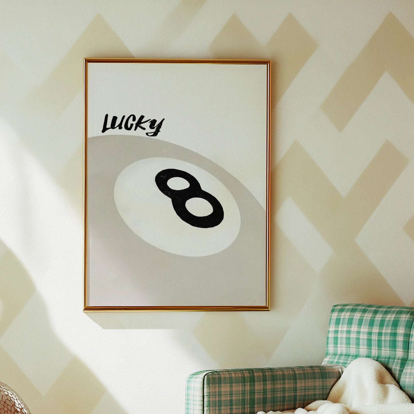 Leopard Lucky 8 Ball