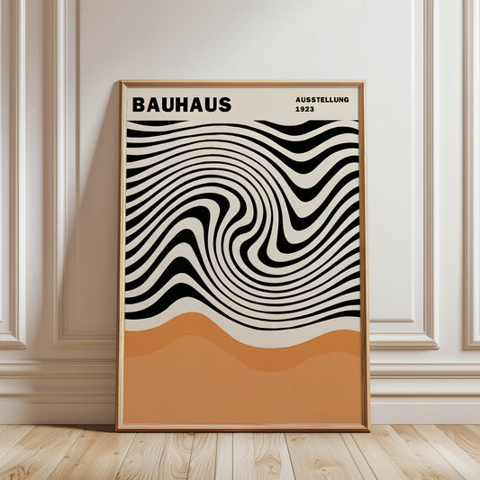 Bauhaus Ausstellung Swirl Waves