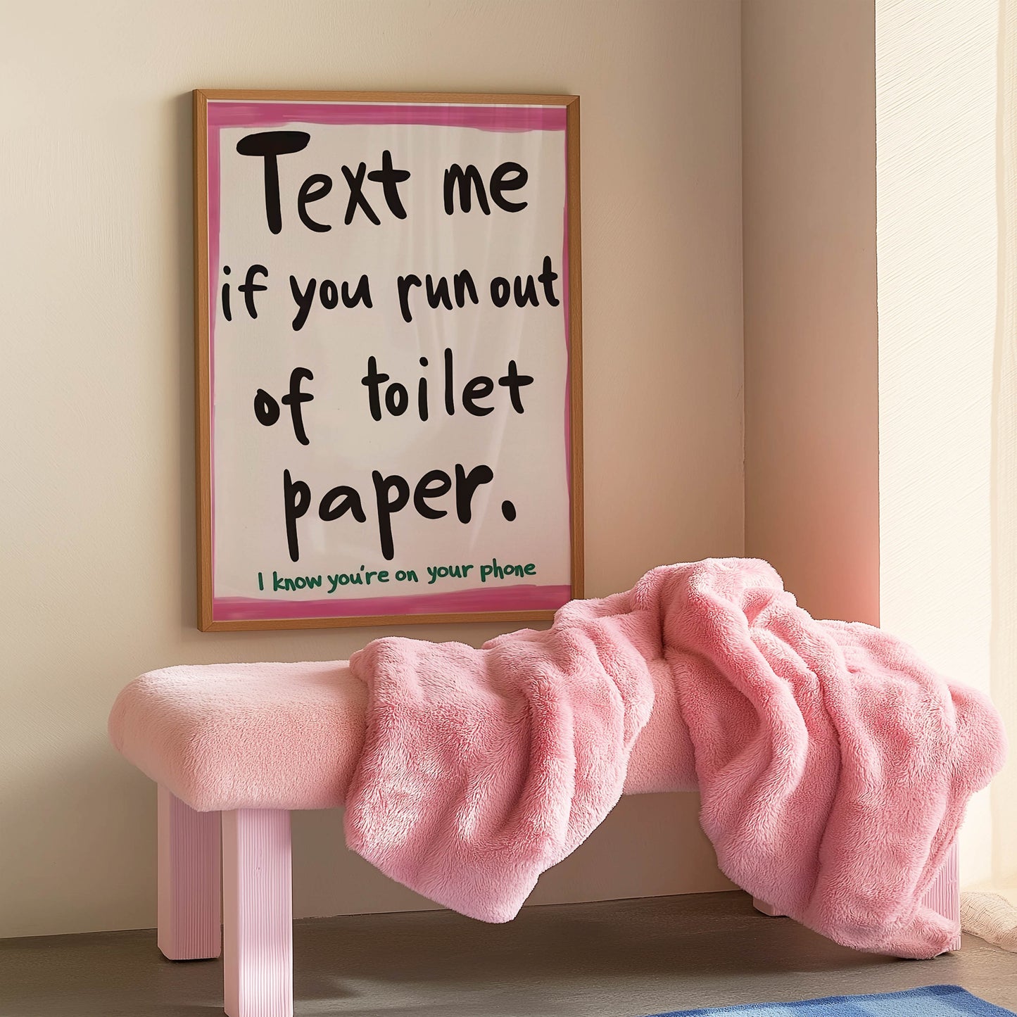 Text Me Toilet Paper
