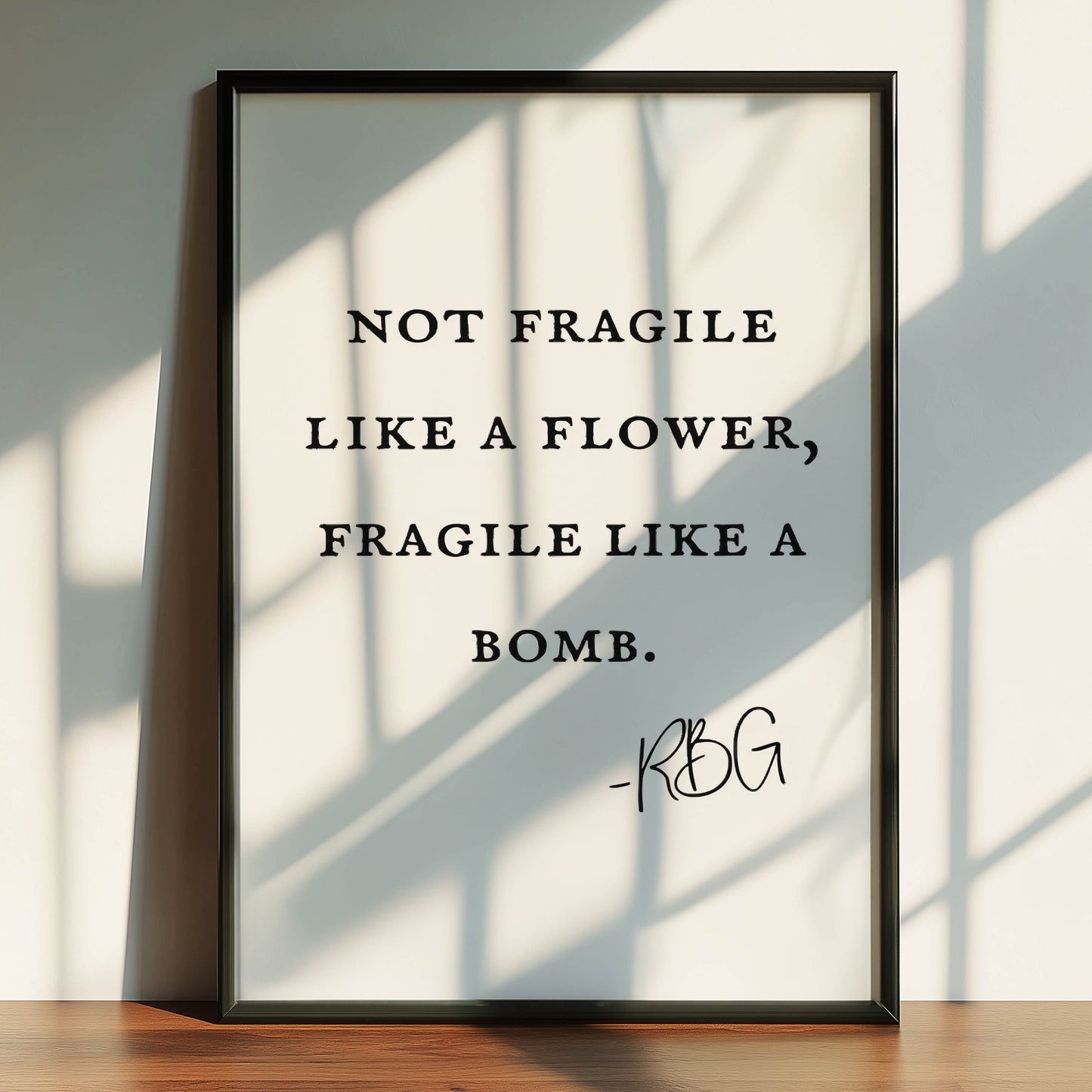Fragile Like a Bomb