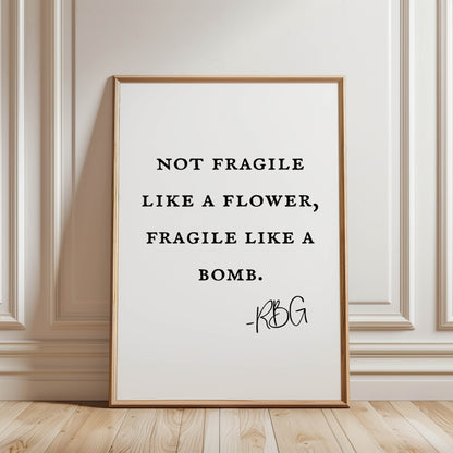 Fragile Like a Bomb